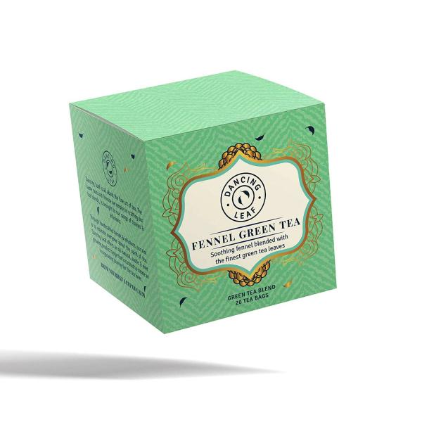 Dancing Leaf Fennel Green Tea, 20 Bags JioMart