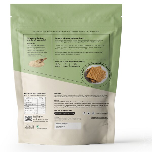 Healthy Because Quinoa Flour No Wheat JioMart