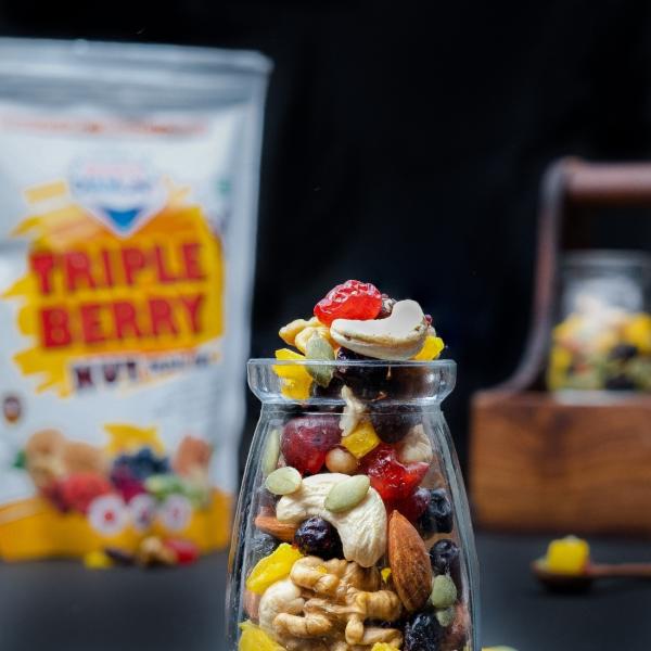 White Diamond Triple Berry International Trail Mix A Tasty Blend of