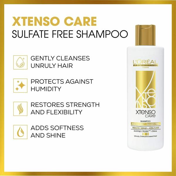 Loreal Professional Xtenso Care Sulfate Free Shampoo for All hair types