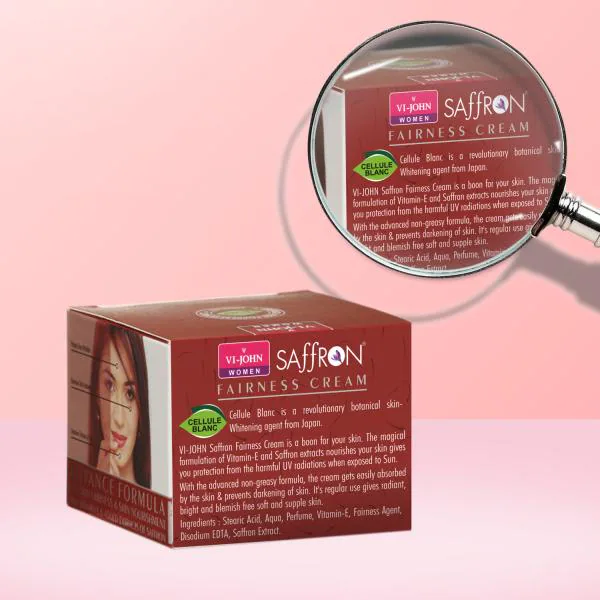VIJOHN Saffron Gold Skin Fairness Cream with Vitamin E ,Mulberry and