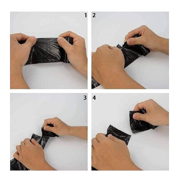 PRISTU ENTERPRISE Clean Premium Biodegradable Garbage Bags (Medium