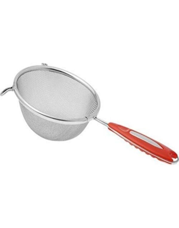 Wofier Stainless Steel Soup And Juice Strainer With Stainless Steel