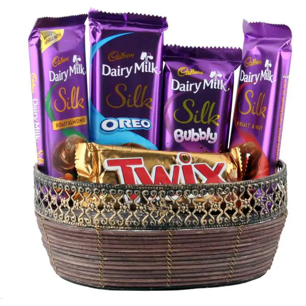 SurpriseForU Dairy Milk Silk Chocolate Combo Gift Chocolate Gift
