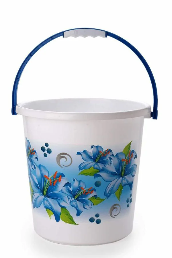 Regalo Bathroom Accessories Set Plastic Bath Set Bathroom Bucket, Mug ...