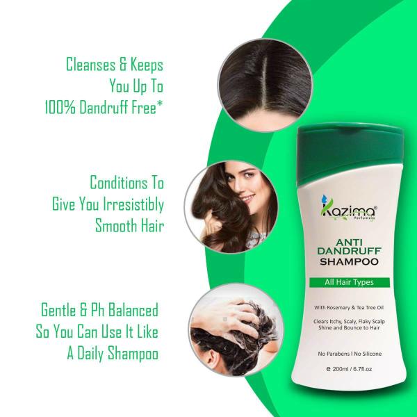 KAZIMA Anti Dandruff Shampoo 200ml JioMart