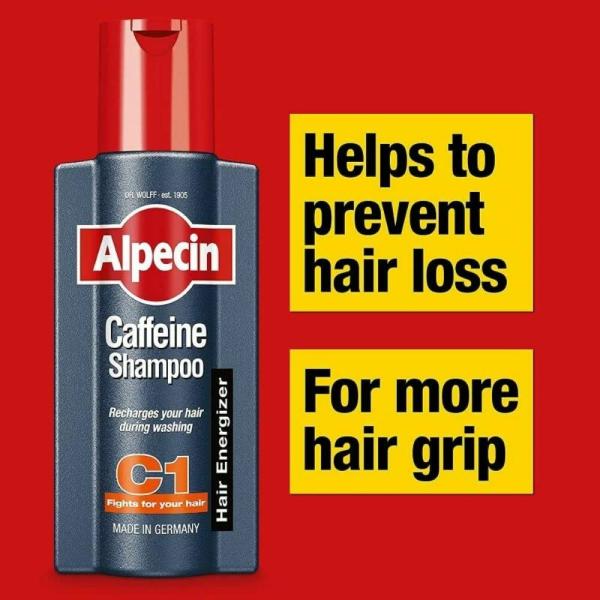 Alpecin C1 Caffeine Anti Hair Fall Shampoo 375ml Scalpe Shampoo for