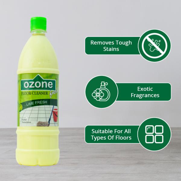 Ozone Floor Cleaner Fresh Lime Fragrance 2L JioMart