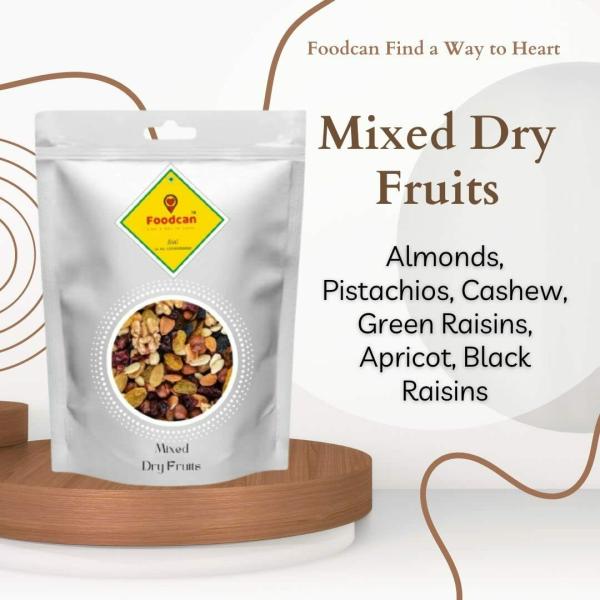 Foodcan Mix Dry Fruits, Seeds and Nuts, Fresh and Healthy Dry Fruits