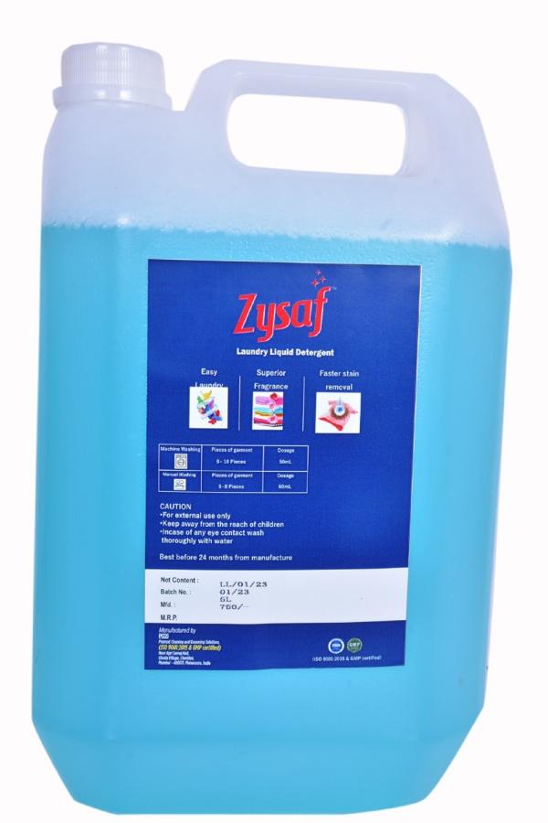 Zysaf Laundry Liquid Detergent (5L) Fabric Cleaner JioMart
