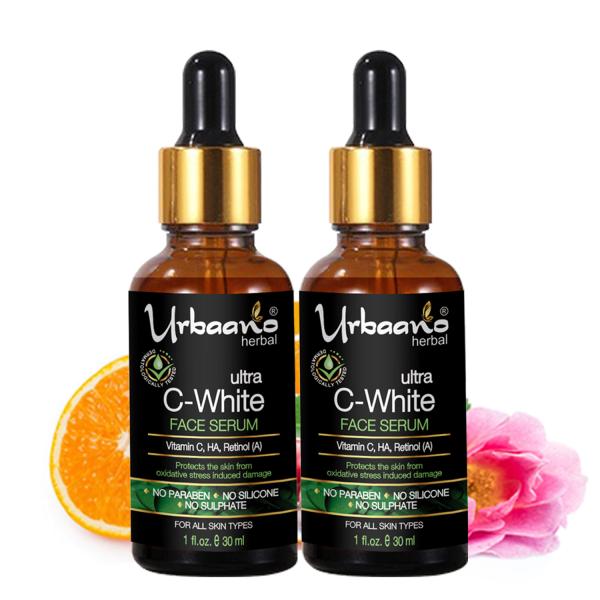 Urbaano Herbal 20 Ultra Vitamin C Face Serum with 1.5 Hyaluronic Acid