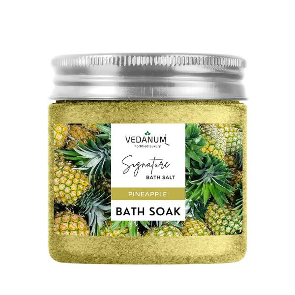 VEDANUM Pineapple Bath Salts Skin Care, Pain Relief and Foot Massage 200 g JioMart