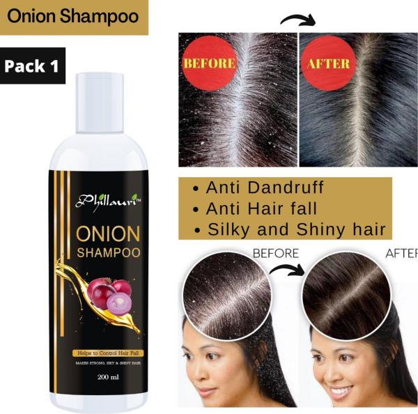 Phillauri Onion Shampoo For Hair Growth And Hair Fall Control 200 Ml