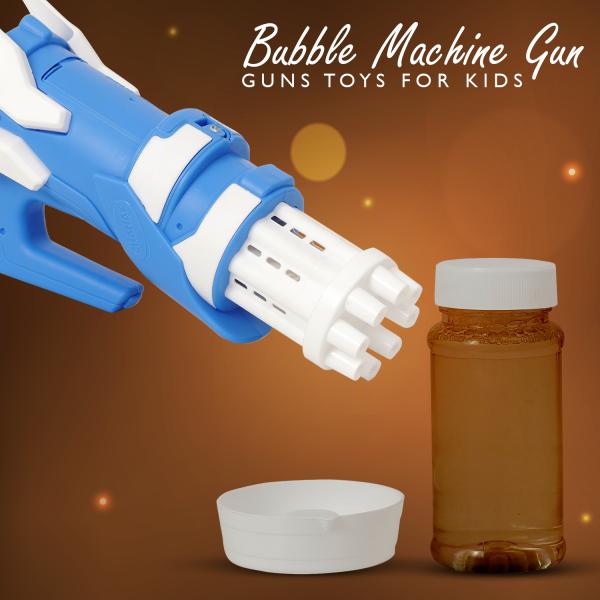 Baybee Multicolor Electric Gatling Bubble Machine Gun Toys for Kids for