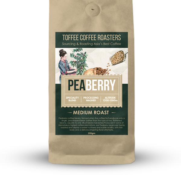 Toffee Coffee Roasters Peaberry Coffee Home Espresso Machine JioMart