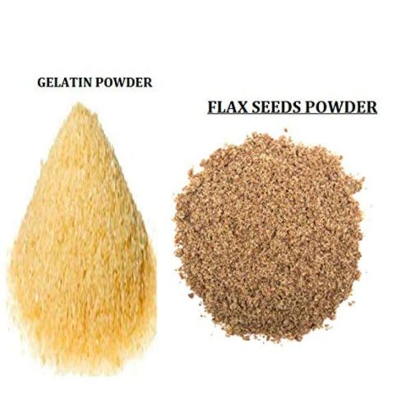 MGBN Gelatin With Flax Seed Powder 2 In 1 Uses For Face Mask, Hair