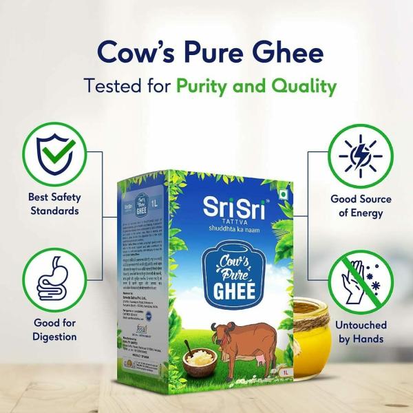 Sri Sri Ayurveda Ghee (1 Ltr) JioMart