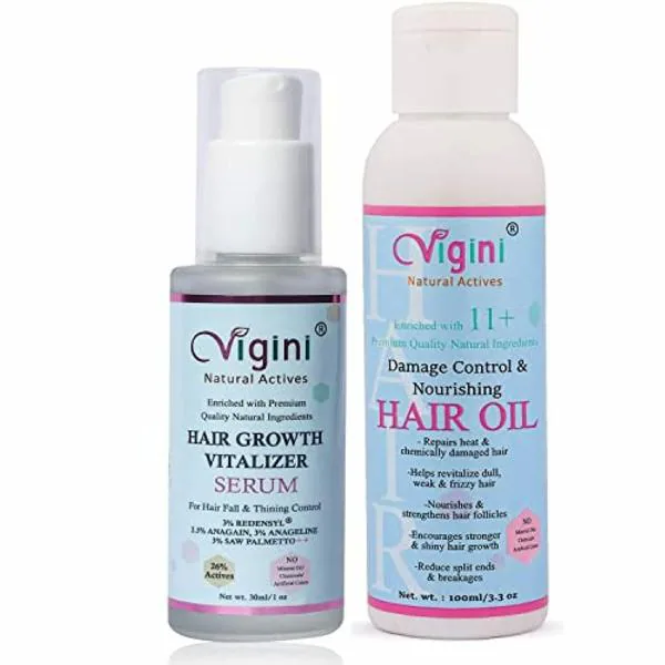 Vigini 3% Redensyl Procapil Anagain Nourishing Growth Regrowth Serum &  Damage Repair Hair Care Oil - JioMart