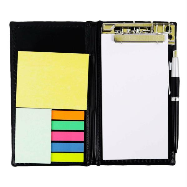 Lakeer Diary Style Notepad/Memo Pad with Multi Size Sticky Notes & Pen