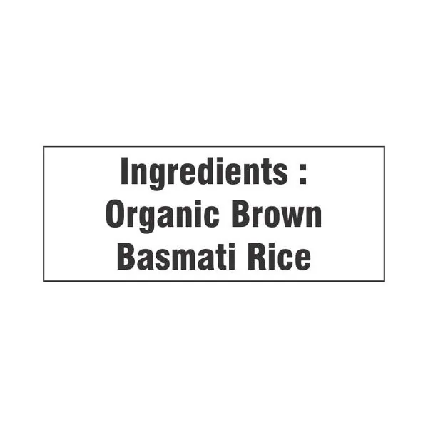 HealthFields Organic Brown Basmati Rice 1 Kg JioMart