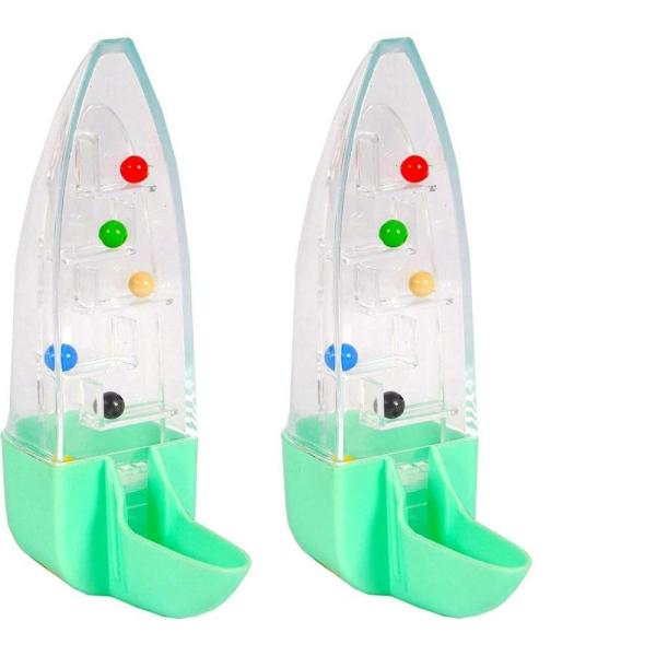 Taiyo Pluss Discovery Birds Food And Water Feeder For Lovebirds (Pack