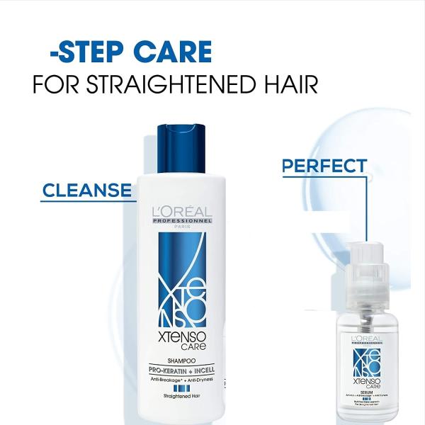 L'Oreal Professional Xtenso Care Serum 50 ML & Shampoo 250 ML , For  Straightened Hair - JioMart