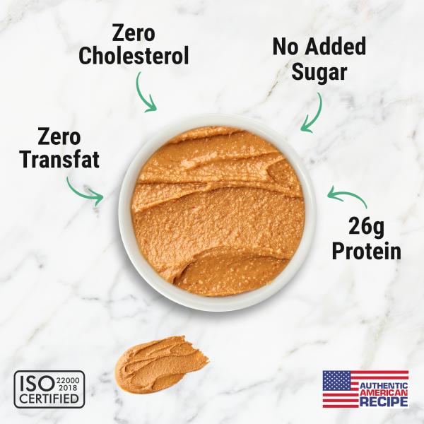 Happilo Classic Peanut Butter Crunchy 510g, Protein Rich, Roasted