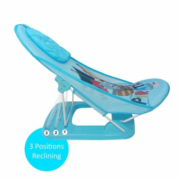 Sunbaby Little Pirates Inclined Baby Bath Support Seat Sling with Soft
