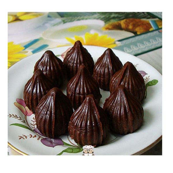 Kunya Modak Shape 1 Cavity Silicone Chocolate Mould for Ganesh Chaturti ...
