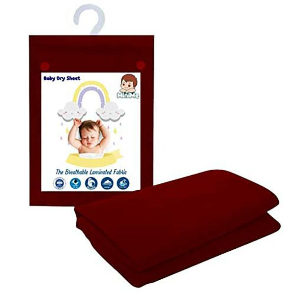 MINIME Baby Quick Dry Sheets for Baby Medium 100 X 70 cm 100 Water