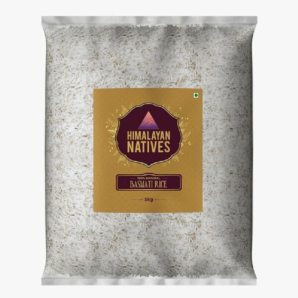 Himalayan Natives Premium Basmati Rice 5KG JioMart
