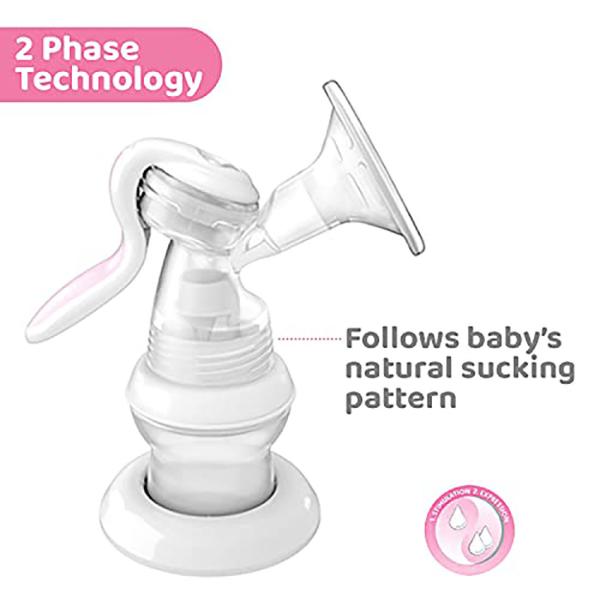 Chicco Manual Breast Pump with 2 Phase Pumping Technology JioMart