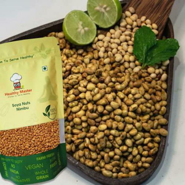 Healthy Roasted Soya Nut Nimbu 500 G JioMart