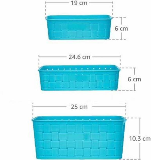 SELECTOR Lemetrix Blue Plastic Multipurpose Smart Shelf Fruits