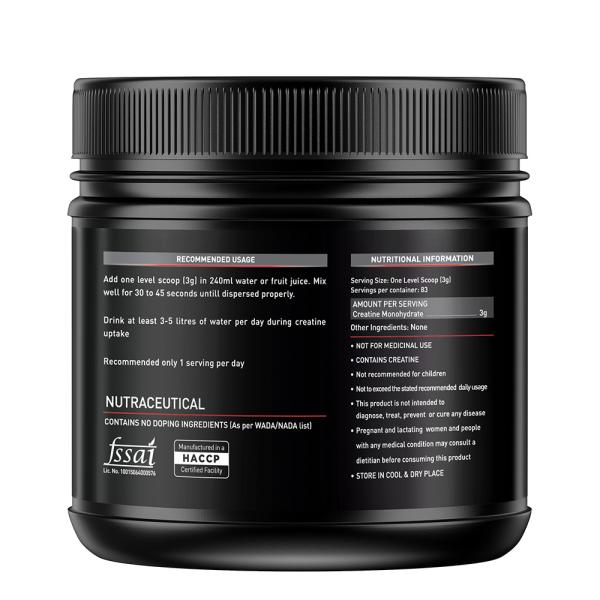 MuscleBlaze USA Labdoor Certified Unflavoured Creatine Monohydrate