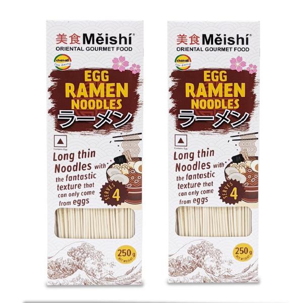Meishi Ramen Egg Noodles 250g (Pack of 2) JioMart
