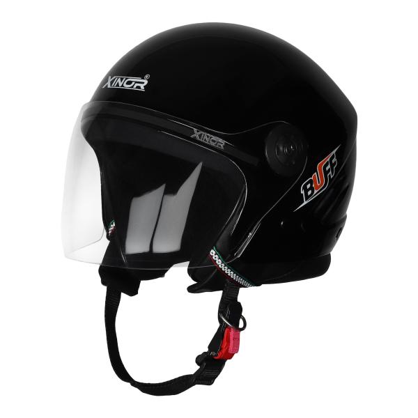 Xinor Buff Open Face Helmet for Men and Women ISI Standard for Scooty