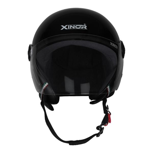 Xinor Buff Open Face Helmet for Men and Women ISI Standard for Scooty
