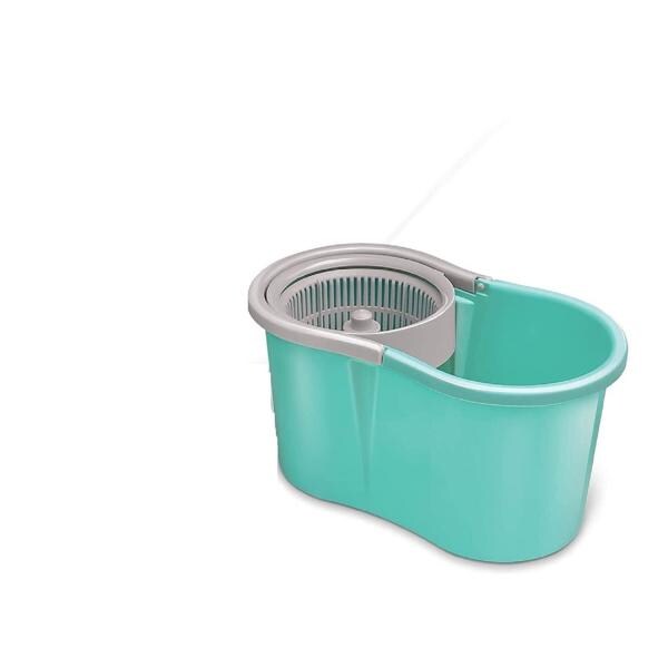 JAINSTAR Mop Plastic Bucket Floor Cleaning, Easy Wheels & Big Bucket