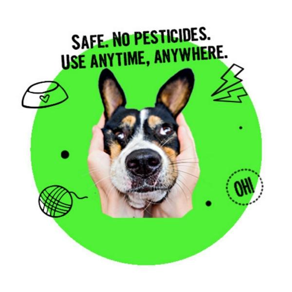 Bark Out Loud by Vivaldis 100 Natural Tick & Flea Spray Kills and