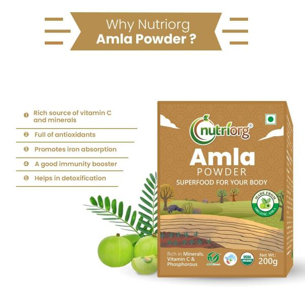 Certified Organic Amla Powder 200g JioMart