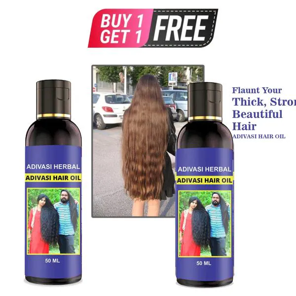 Adivasi Neelambari Herbal Hair Oil for Dandruff Control, Hair Regrowth