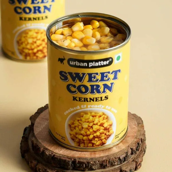 Urban Platter Ready to Use Sweet Corn Kernels in Brine, 400g (Drained