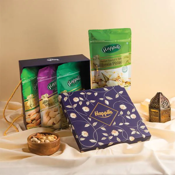Happilo Dry Fruit Celebrations Gift Box Cherry 1000g JioMart