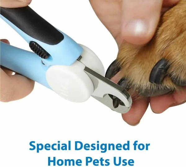 4tens Stainless Steel Nail Trimmer for Dogs Cats Sharp Blade & Safety
