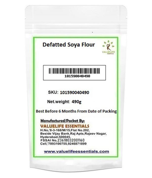 Valuelife Defatted Soya Flour (490g) JioMart