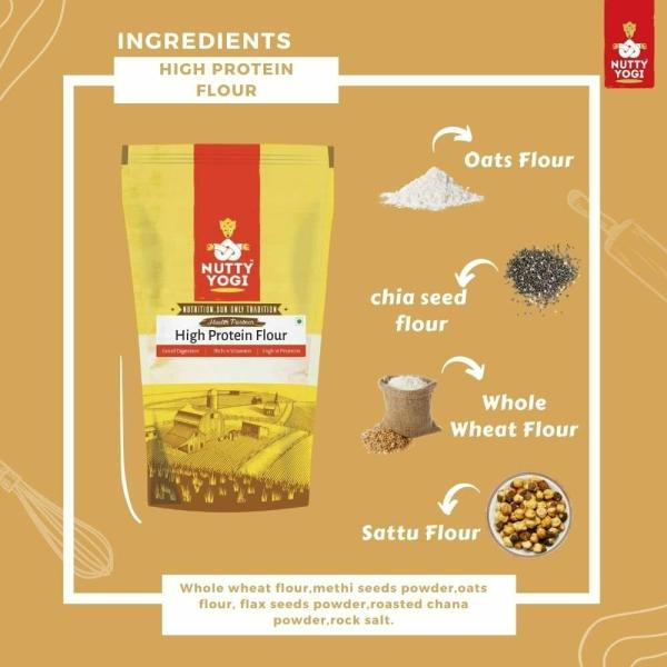 Nutty Yogi High Protein Flour JioMart