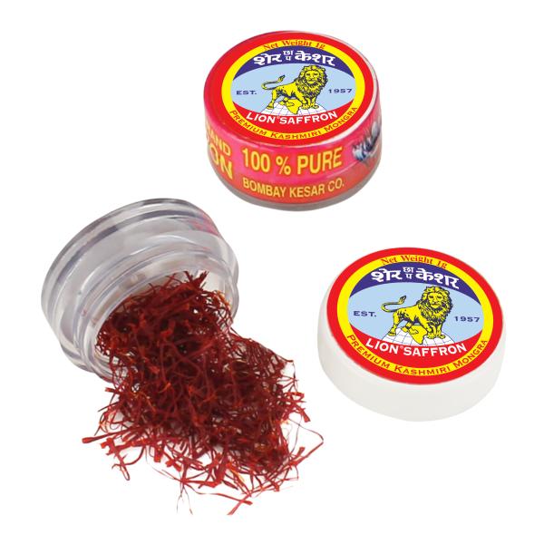 Lion Saffron 2g Grade A+++ Natural All Red Kashmiri Kesar For Pregnant ...