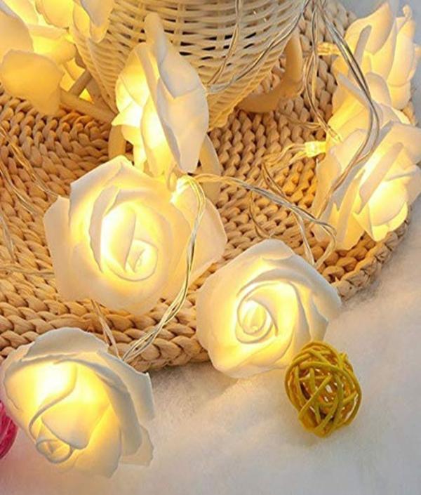 X4Cart Rose Flowers String Lights JioMart
