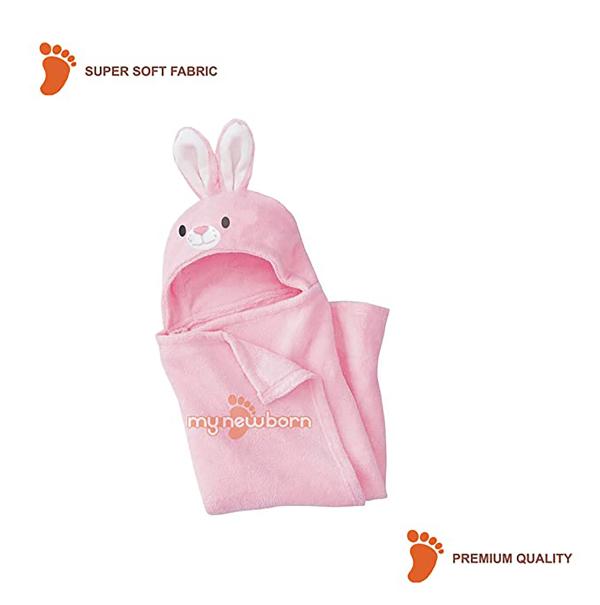 My NewBorn Baby Fleece Blanket Gift Set (Baby Pink, 09 Months) Set
